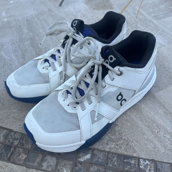 On Running Women’s The Roger Clubhouse Pro Tennis Shoe Sneaker Undyed/Indigo 7 - Picture 5 of 11